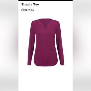 CAbi Simple Tee Size Medium